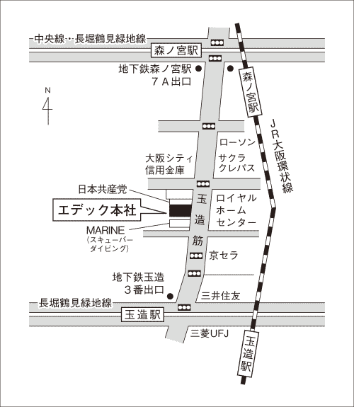 エデック地図